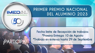 Primer Premio Nacional del Aluminio 2023